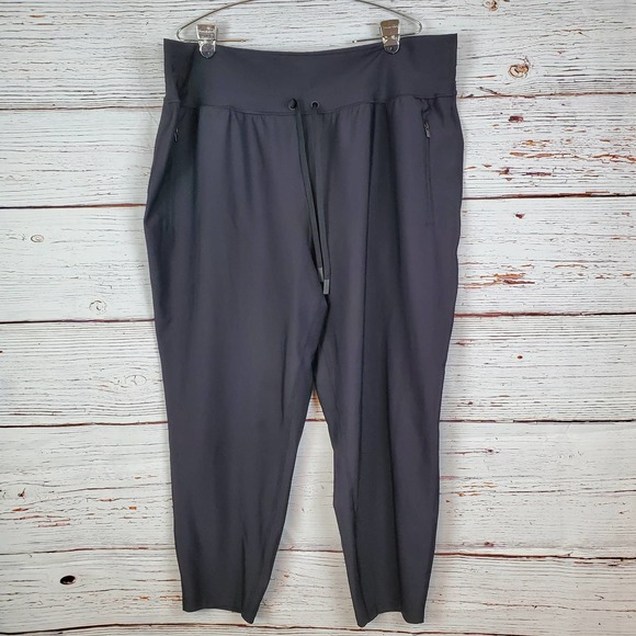 Old Navy Pants - Old Navy Active Powersoft High-Rise Jogger Women 2X Black Stretch Pockets NWT